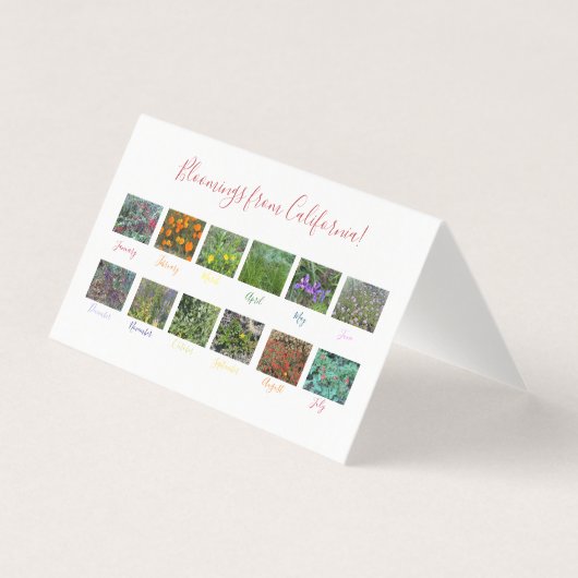 Bloomings aus Kalifornien! (Vorderseite)