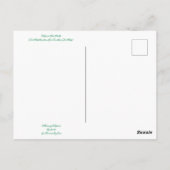 Bloomings aus Kalifornien: Berg Lilac Postkarte (Rückseite)