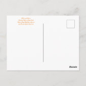 Bloomings aus Kalifornien: Bicolor Poppies Postkarte (Rückseite)