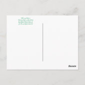 Bloomings aus Kalifornien: Big Saltbush Postkarte (Rückseite)