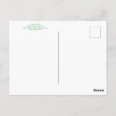 Bloomings aus Kalifornien: California Goldenrod Postkarte (Rückseite)