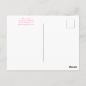 Bloomings aus Kalifornien: Chaparral Currant Postkarte (Rückseite)