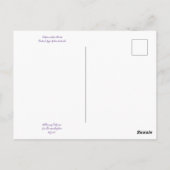 Bloomings aus Kalifornien: Cleveland Sage Postkarte (Rückseite)