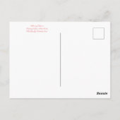 Bloomings aus Kalifornien: Fairy Lanterns Postkarte (Rückseite)