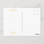 Bloomings aus Kalifornien: Flannel Bush Postkarte (Rückseite)