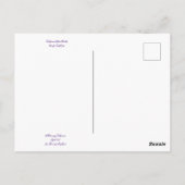 Bloomings aus Kalifornien: Pazifikküste - Iris Pos Postkarte (Rückseite)