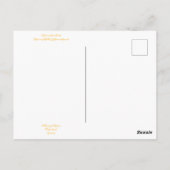 Bloomings aus Kalifornien! Postkarte (Rückseite)