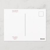 Bloomings aus Kalifornien: Redwood Sorrel Postkarte (Rückseite)