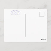 Bloomings aus Kalifornien: Sage Poppies Postkarte (Rückseite)