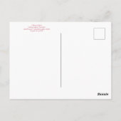 Bloomings aus Kalifornien: Sentinel Manzanita Postkarte (Rückseite)