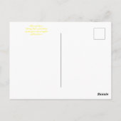 Bloomings aus Kalifornien: Siep Spring Arnica Postkarte (Rückseite)