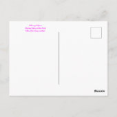 Bloomings aus Kalifornien: Western Redbud Postcard Postkarte (Rückseite)