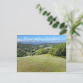 Bloomings aus Palo Alto! Postkarte (Stehend Vorderseite)