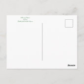 Bloomings aus Palo Alto! Postkarte (Rückseite)