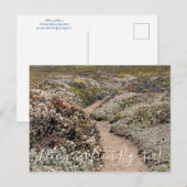 Bloomings von Big Sur! Postkarte (Vorne/Hinten)