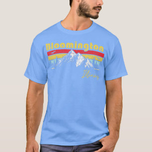 Bloomington Illinois Roots Heimat Vintag Zuhause S T-Shirt