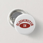 Bloomington Indiana Button- College Football Pin Button (Vorne & Hinten)