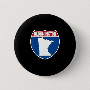 Bloomington Minnesota Karte Highway Interstate Sch Button