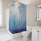 Blooms & Bliss: Aquareller Dream Duwer Vorhang (Beispiel)