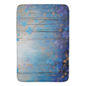 Blooms & Bliss: Wasserfarbe Traumdusche Badematte (Vorderseite Vertikal)