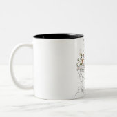 Blooms Book Botanische Linienkunst Kaffeetasse (Links)