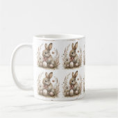 Blooms & Bunnies: Whimsikisches Ostern Kaffeetasse (Links)