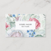 Blooms Nail Salon QR Code | Ernennung Visitenkarte (Vorderseite)