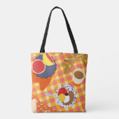 Blooms und Brunch Tasche (Rückseite)