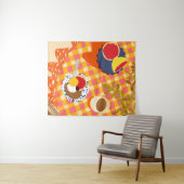 Blooms und Brunch Wandteppich (Beispiel (Horizontal))