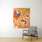 Blooms und Brunch Wandteppich (Beispiel)