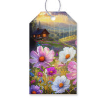 Blooms & Wishs: Artistic Display Gift Tags