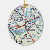 Bloomsburg Keramik Ornament (Links)