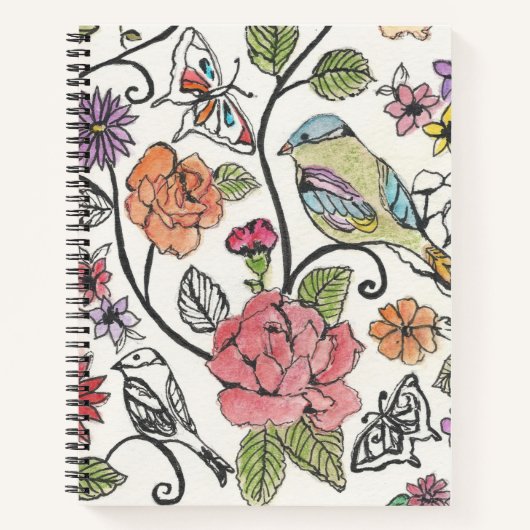 Bloomsbury-Design-Notebook Notizblock (Vorderseite)