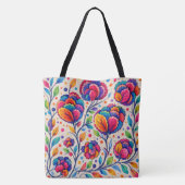 Bloomwave-Teppich Tasche (Rückseite)