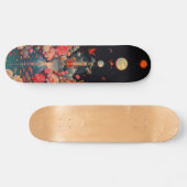 Bloomy Space Skateboard (Horizontal)