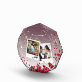 Bloque para fotos personalizado con rosas (Rechts)