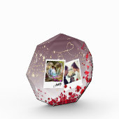 Bloque para fotos personalizado con rosas (Links)