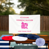 Bloral Abschluss Baby Shooting Anniversary Banner