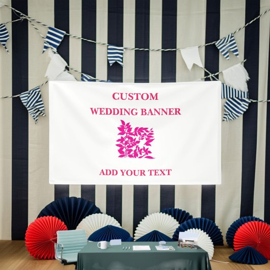 Bloral Abschluss Baby Shooting Anniversary Banner