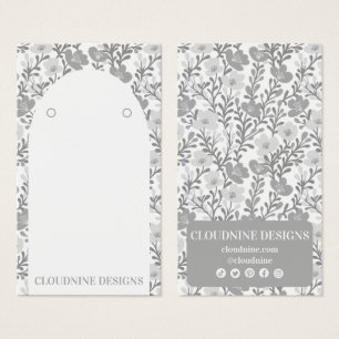 Bloral Arch Chic Gray Earring Juwelier Display Car