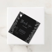 Bloral Black Gothic Junggeselinnen-Abschied Geschenkanhänger (Beispiel)