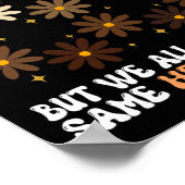 Bloral Black History Monat Poster (Ecke)