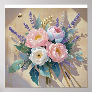 Bloral Bouquet Poster