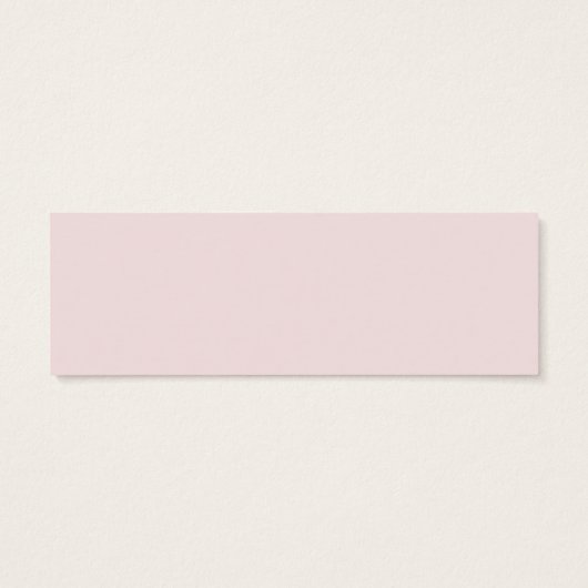 Bloral Bridal Wedding Registry Beilage Karten Mini (Rückseite)