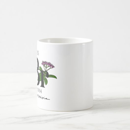 Bloral-Bromine-Element Kaffeetasse (Mittel)