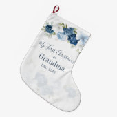 Bloral Eukalyptus Großeltern 1. Weihnachten Großer Weihnachtsstrumpf (Vorderansicht (hängend))