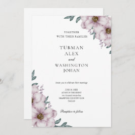 Bloral Eukalyptus Wedding Einladung