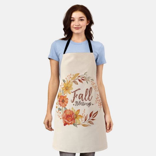 Bloral Fall Segen Schürze (Getragen)