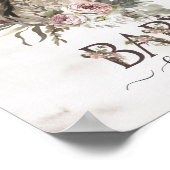 Bloral Horse Ranch Baby Dusche Poster (Ecke)