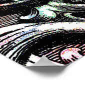 Bloral Skull Poster (Ecke)